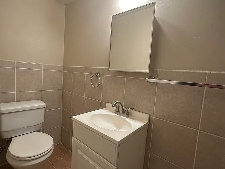 Basement bathroom
