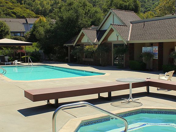 Beautiful hot tub and pool.