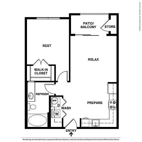 Floor plan A2P