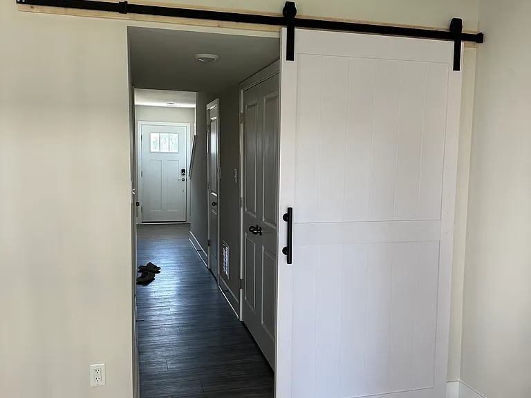 Additional bed room with full bath and closet. Conveniently located in lower floor.