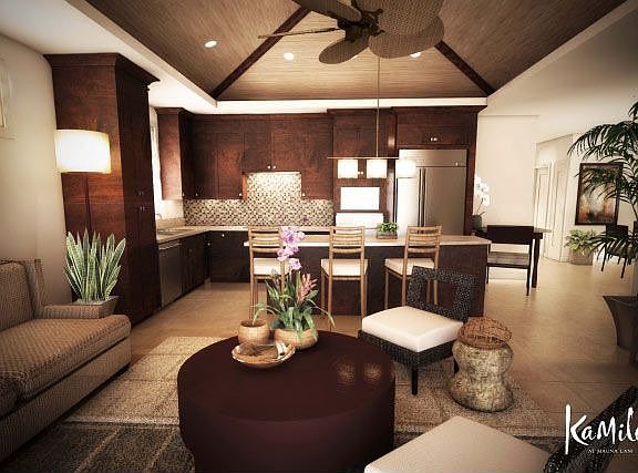 The Cottages at KaMilo - Rendering of Interior