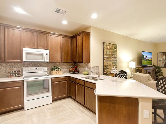 Spacious upgraded kitchens