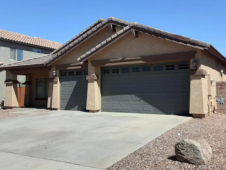 south side of the house / rv gates on right side