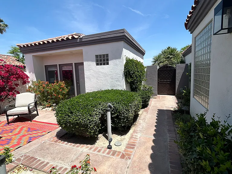 Exterior of the private casita