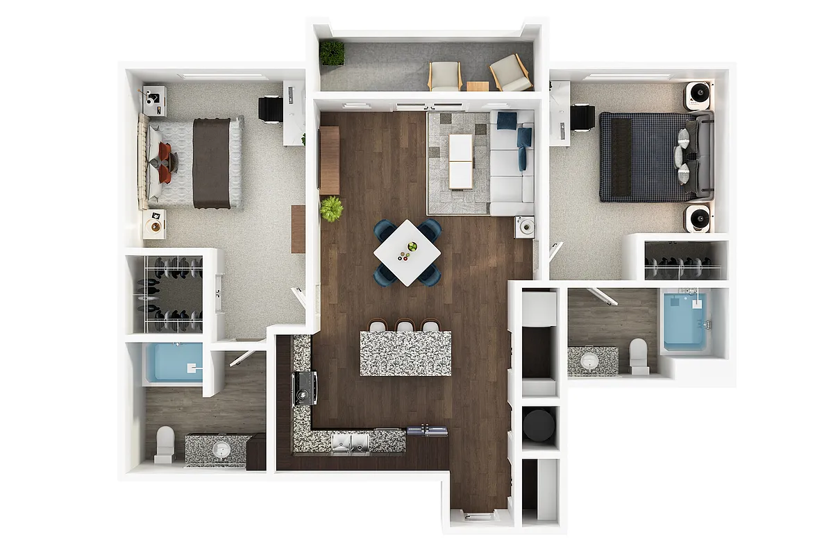 Floor plan B1