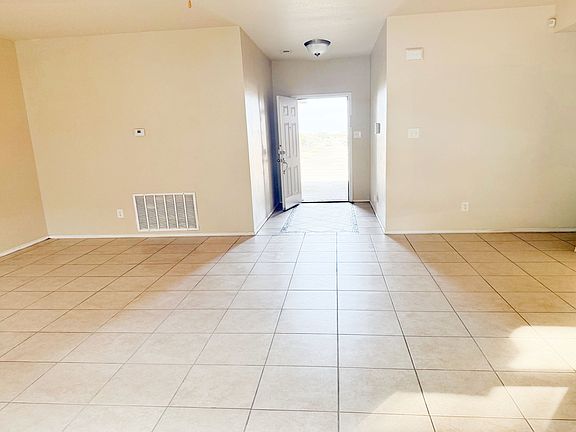 The entry into the large living room.