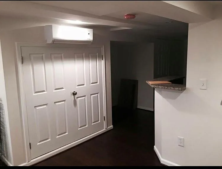 Great living space with remote control AC/Heating unit.