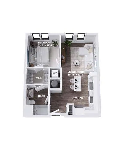 Floor plan A21A