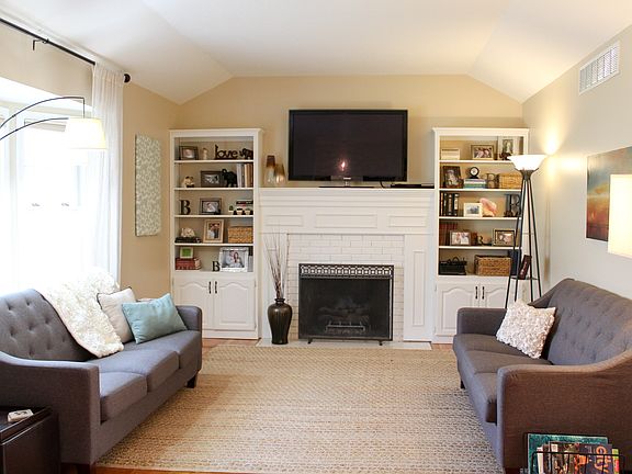 Living Room with Bay Window.