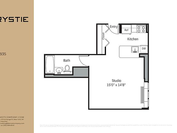 2nd image of 229 Chrystie St #835-B