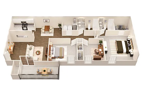 Floor plan C1