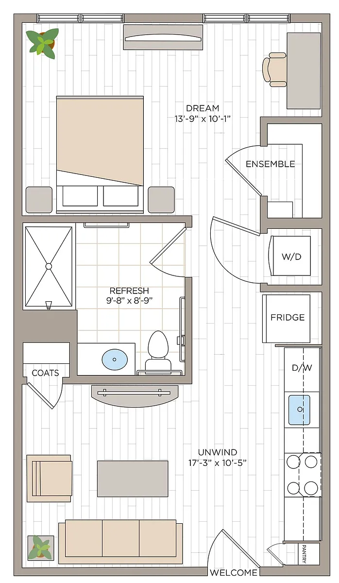 Floor plan S1