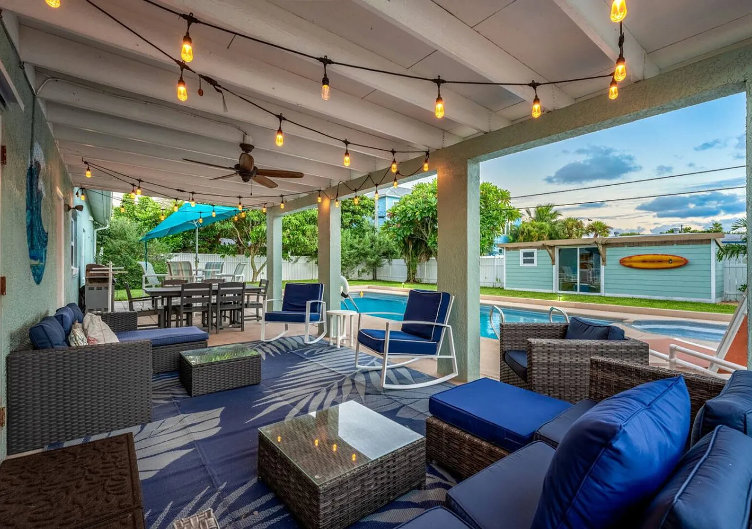 Tiki Blue Two: Walk To Beach. Hot Tub+Heated Pool — Photo 1