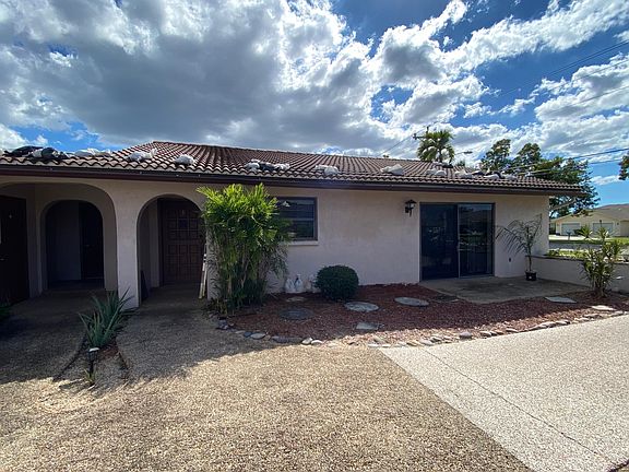 Courtyard and entry into unit #3