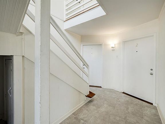 Front entry hallway serves all units