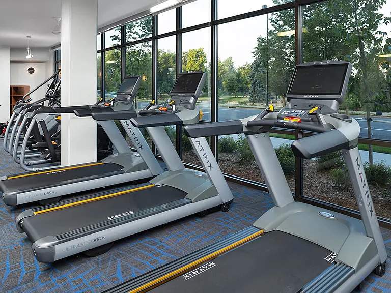 State of the art fitness studio