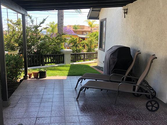 Covered Private Patio