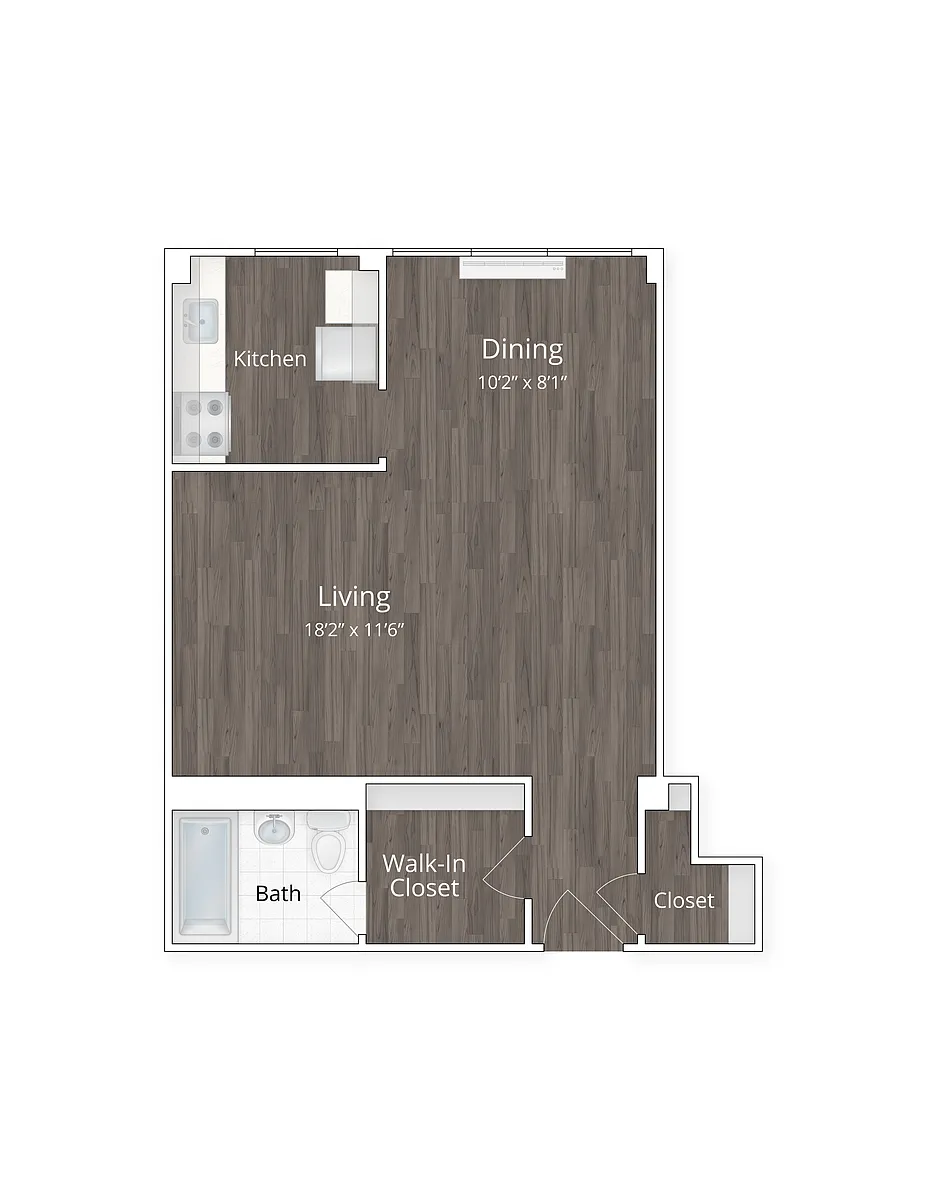 Floor plan Studio