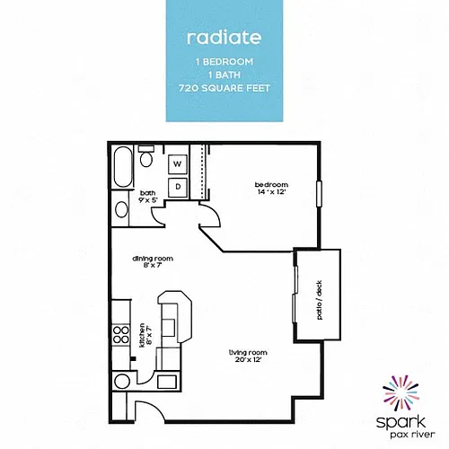 Floor plan Radiate