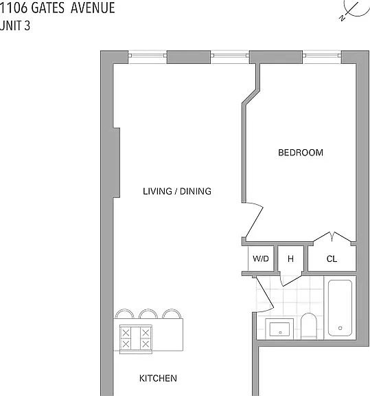 1106 Gates Ave #3 — Photo 6