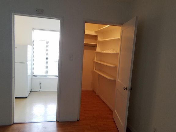 Living room closet.