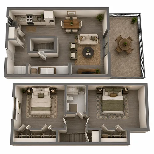 Floor plan B2TH