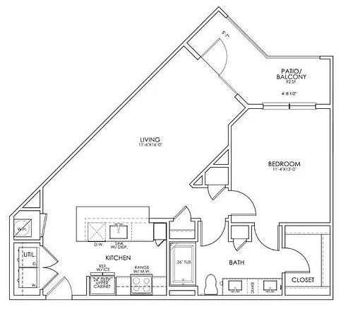 Floor plan Oak