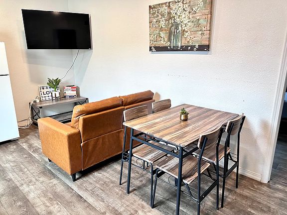 Living Room with Dining Table