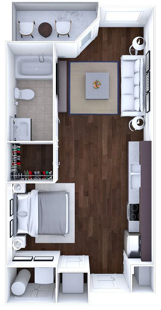 Floor plan The Affinity