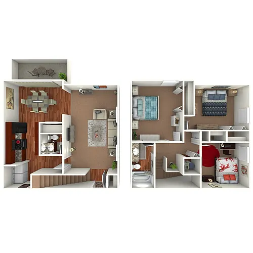 Floor plan The Oak 3BTH