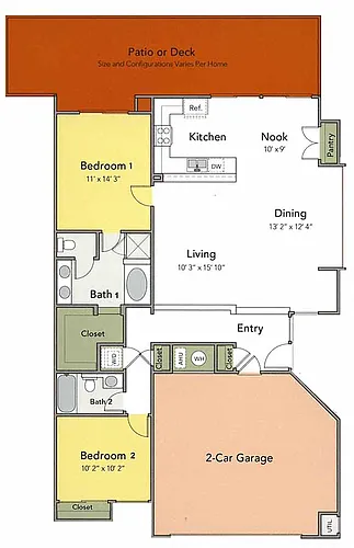 Floor plan Gamay