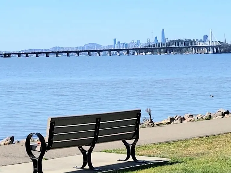 View of the bay bridge