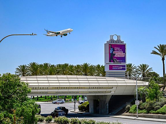 Minutes to Ontario International Airport