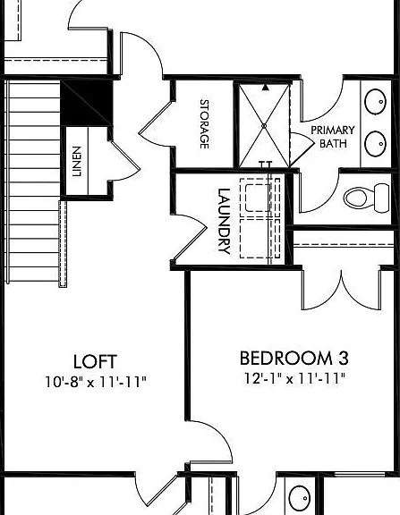 Second floor plan