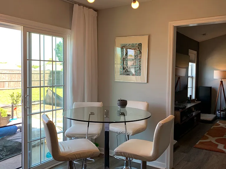 Dining area.
