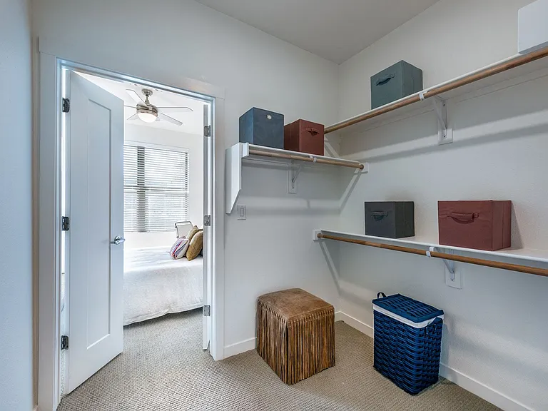 Oversized Walk-In Closets