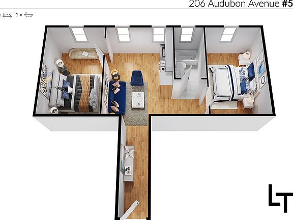 2nd image of 206 Audubon Ave APT 62