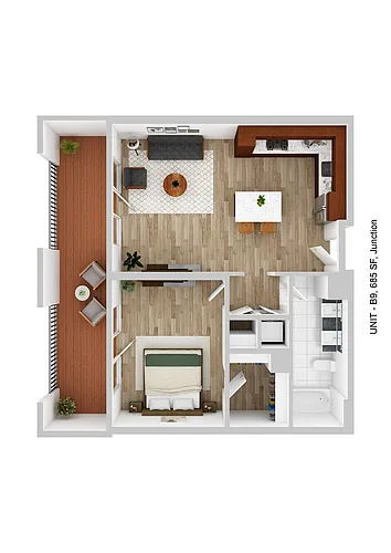 Floor plan Junction
