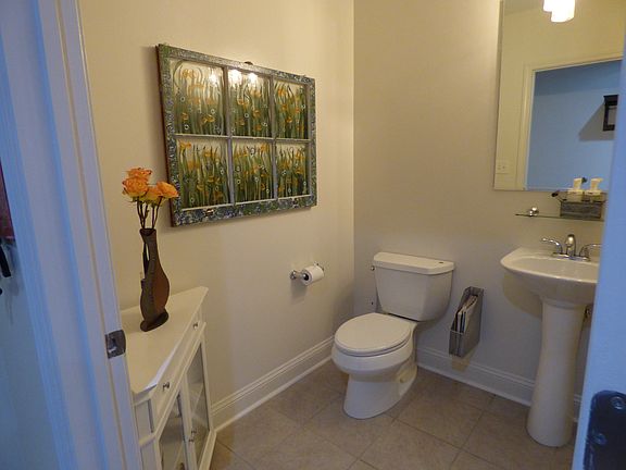 Powder room/toucheless flush