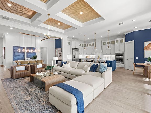 Ideal open concept layout, the ideal new construction home layout