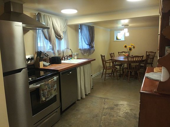 Kitchen and dining room