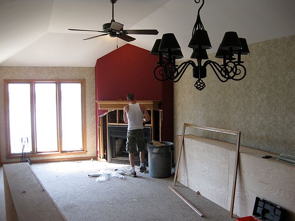 Living Room before remodel