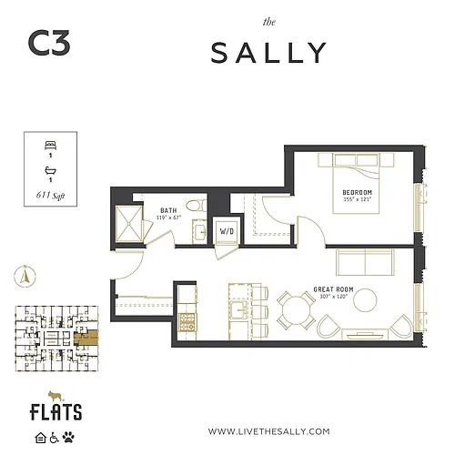 Floor plan C3