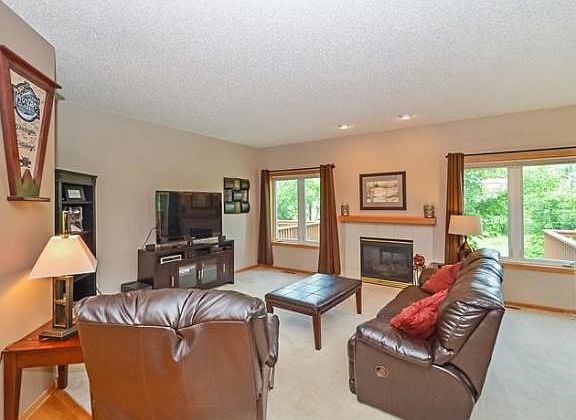 Lots of natural light in this open living room!