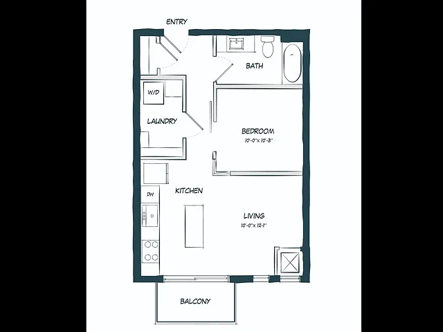 Floor plan AA3