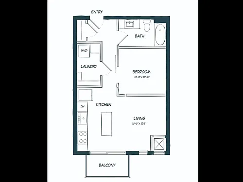 Floor plan AA3
