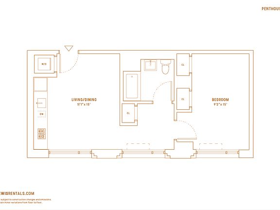 2nd image of 411 W 35th St #12H