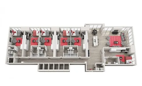 Floor plan Premium Studio Suite