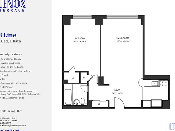2nd image of 2186 5th Ave APT 15B