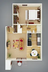 Floor plan A2P